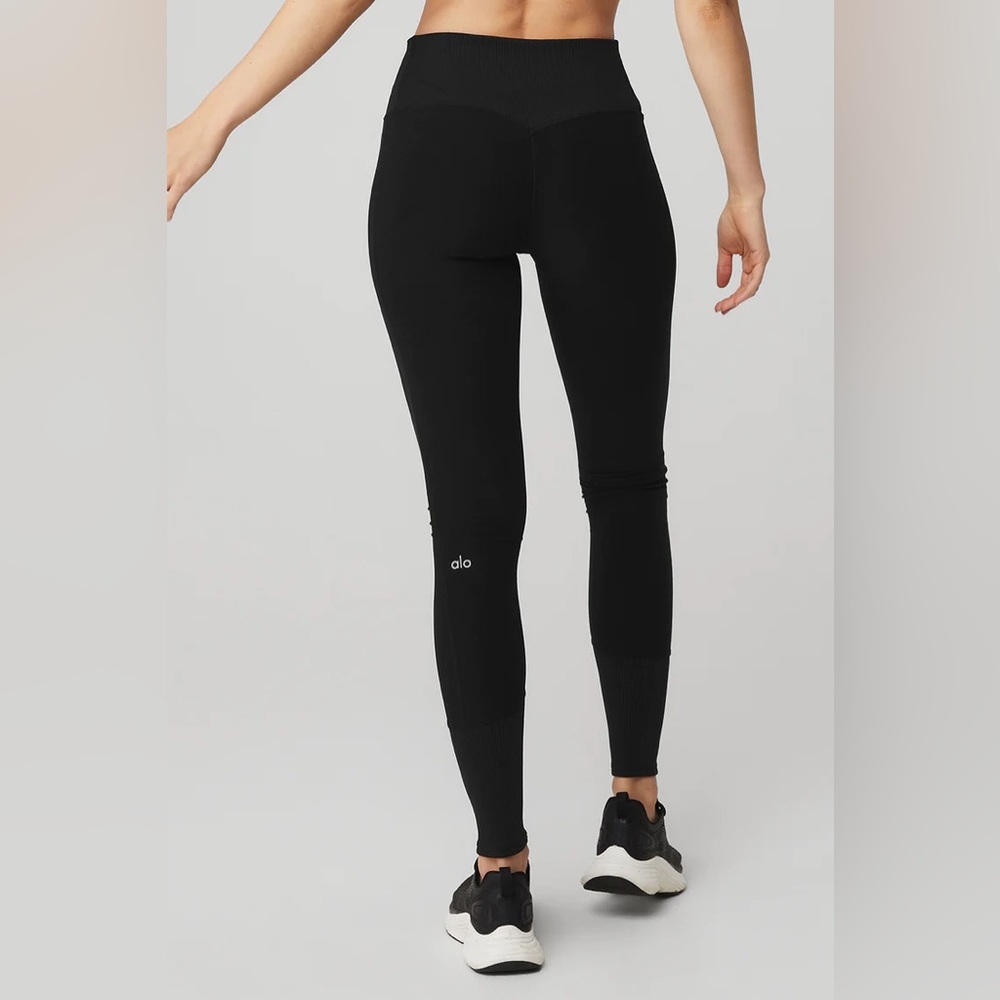 Alo High-Waist Alosoft Lounge Legging xxs black